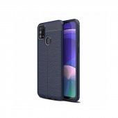Teleplus Samsung Galaxy M31 Kılıf Deri Dokulu Silikon - 7