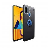 Teleplus Samsung Galaxy M31 Kılıf Ravel Yüzüklü Standlı Silikon - 4