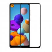 Teleplus Samsung Galaxy A21S Tam Kapatan Cam Ekran Koruyucu - 1