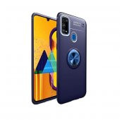 Teleplus Samsung Galaxy M31 Kılıf Ravel Yüzüklü Standlı Silikon - 7