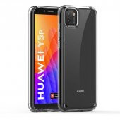 Teleplus Huawei Y5P Kılıf Gard Darbe Korumalı Silikon  + Nano Ekran Koruyucu - 1