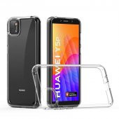 Teleplus Huawei Y5P Kılıf Gard Darbe Korumalı Silikon  + Nano Ekran Koruyucu - 4