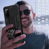 Teleplus iPhone 8 Plus Kılıf Volve Standlı Tank Kapak - 10