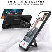 Teleplus iPhone 8 Plus Kılıf Volve Standlı Tank Kapak - 11
