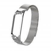 Teleplus Xiaomi Mi Band 5 Hasır Metal Hsn Design Kordon - 5