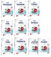3D Yayınları Tyt Soru Bankası Seti Tam Set 2023 - 1