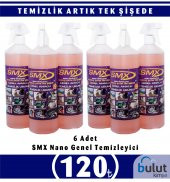SMX NANO ÇOK AMAÇLI GENEL TEMİZLİK SPREYİ 6 LT-M.FİBER BEZ HEDİYE - 1