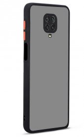Xiaomi Redmi Note 9S Kılıf Kamera Korumalı Mat Sert Lüx Rubber - 1