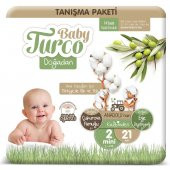 Baby Turco Doğadan 2 Numara Mini Tanışma Paketi 21 Adet - 1