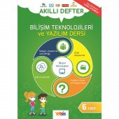 Bilişim Teknolojileri ve Yazılım Dersi 6. Sınıf Akıllı Defter - 1