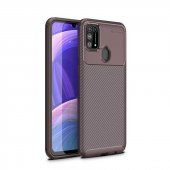 Teleplus Samsung Galaxy M21 Kılıf Negro Karbon Dokulu Silikon - 5