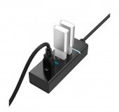 4 Port USB 3.0 Çoğaltıcı Çoklayıcı Hub Switch Çoklu Cihaz - 6