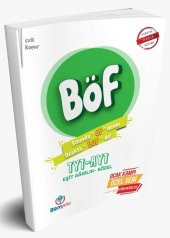 Bilimyolu Yayınları TYT AYT Eşit Ağırlık Sözel BÖF Yarıyıl Tati - 1