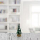 5cm Mini Dekoratif Çam Ağacı - 1