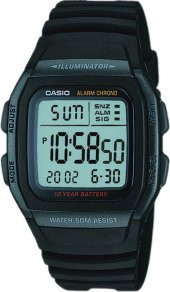 Casio W-96H-1BVDF Digital Erkek Saati ERSA Garantili - 1