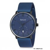 FERRUCCİ METAL KORDON ERKEK KOL SAATİ LACİVERT FC 12982TH.02 - 1