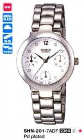 Casio SHN-201-7A Sheen Serisi Bayan Kol Saati thumbnail 2