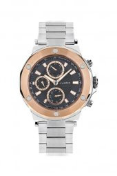 İ-Watch 5243.C6 Roze Çerçeve Detaylı Spor Erkek Kol Saati - 1