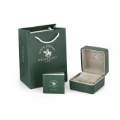 SANTA BARBARA POLO SB.1.10080.5 TAKVİMLİ HASIR ERKEK KOL SAATİ - 3