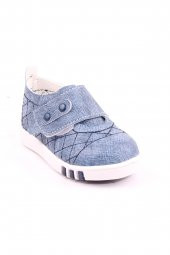 Akıllı Şirin Ortopedik İlk Adım Erkek Çocuk Mevsimlik Ayakkabı Kot - 1