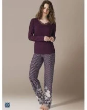 CATHERINE S 423 Bayan Pijama Takımı - 1