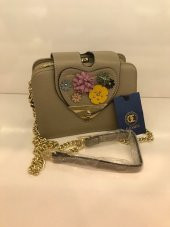 QUEEN ELİZABETH Çiçekli Omuz Çantası - 1