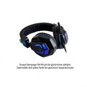 Snopy SN-R4 Siyah Gaming Headset Mikrofonlu Kulaklık thumbnail 4