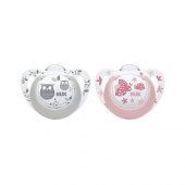 Nuk Genius Color 2li Silikon Emzik 0-6 Ay - 1