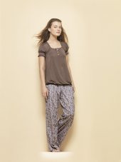 Penye Mood 6606 Bayan Pijama Takım - 1