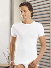 Öztaş A1048 Erkek Ribana Sıfır Yaka Atlet - 1