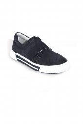 Akıllı Şirin Erkek İçi Dışı Hakiki Deri Genç Tam Ortopedik Günlük Ayakkabı Lacivert - 1