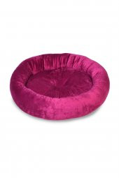 Teknor Pufy Model Kedi & Köpek Yatağı 60X60- Fuşya - 1