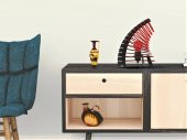 WoodACT Pinus Ofis, Ev, Dekoratif, Özel Tasarım Masa Lambası - 5