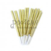 Altın Swarovski 12 li Cake Pop Çubuğu - 1