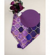 6 Kişilik Desenli Runner ve Amerikan Servis Supla Seti - 1