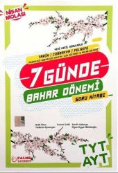 TYT AYT Tarih Coğrafya Felsefe 7 Günde Bahar Dönemi Soru Kitabı - Palme - 1