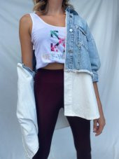 Kadın Toparlayıcı Disco Tayt Bordo thumbnail 3