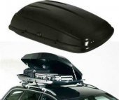 Mazda 3 Araç Üstü Port Bagaj Tabut Bagaj 350 Litre SİYAH RENK - 1