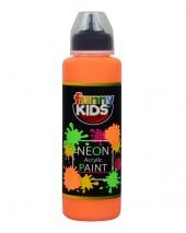 Funny Kids Neon Akrilik Boya Turuncu 500ml - 1