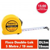 Fisco Double-Lok | 5 Metre / 19 mm Çelik Şerit Metre | DL5m/19mm - 2