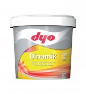 DYO DİNAMİK SİLİKONLU İÇ CEPHE BOYASI 15 LT  20 KG (TÜM RENKLER) - 1