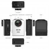 SJCAM M20 Wi-Fi 4K Aksiyon Kamerası Siyah - 3