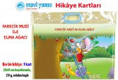 Mavi Yunus Farecik Muzi ile Elma Ağacı Hikaye Kartı (3-4-5 Yaş) - 1