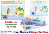 Mavi Yunus Pembe Balık ile Kelebek Hikaye Kartı (3-4-5 Yaş) - 2