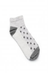 3lü Kız Çocuk Asortili Puanlı ve Kelebek Desenli Çorap 3648-B3 - 2