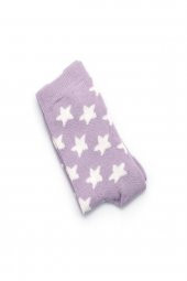 2li Kız Çocuk Asortili Puanlı ve Yıldız Desenli Çorap 9429-B2 - 3
