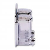 FLOSOFT İKİZ SIVI SABUNLUK VE DEZENFEKTAN VERİCİ 350 ml+350 ml KROM F038 - 2