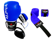Yukon Alpha Kick Boks Eldiveni Boks Bandajı Kick Boks Seti 3 RENK - 2