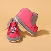 Kiko Kids Mrt Tavşanlı Okul Kreş Erkek/Kız Çocuk Ev Botu Panduf Fuşya - 2