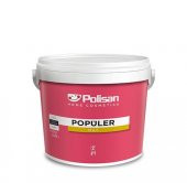 POLİSAN Popüler Plastik Mat İç Cephe Boyası 3KG Beyaz - 1